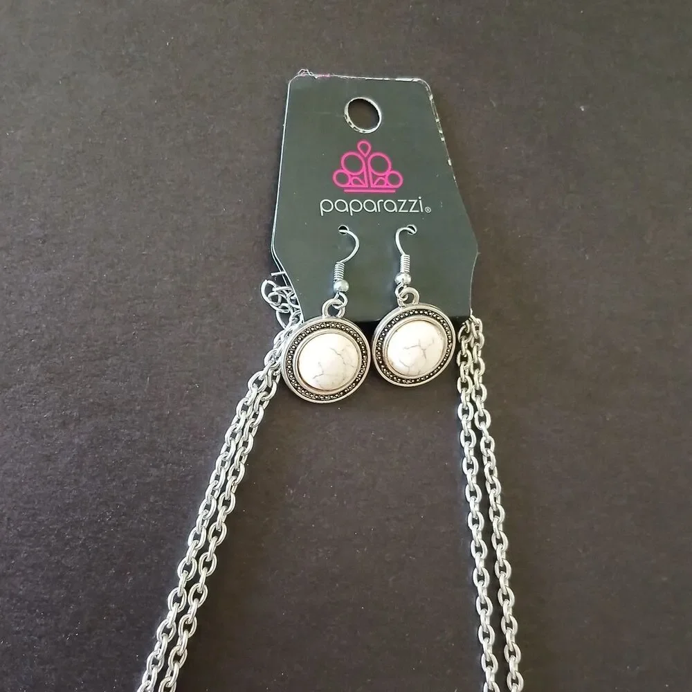 NEW Necklace & Earrings Set Paparazzi Lasting Empress-ions Egyptian Look - Picture 5 of 9